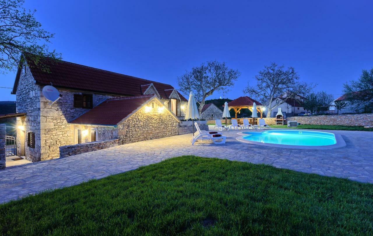 Dalmatia Stone House - Heated Pool Biorine Exterior foto