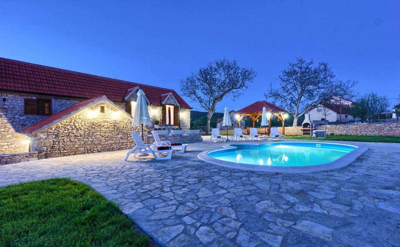 Dalmatia Stone House - Heated Pool Biorine Exterior foto
