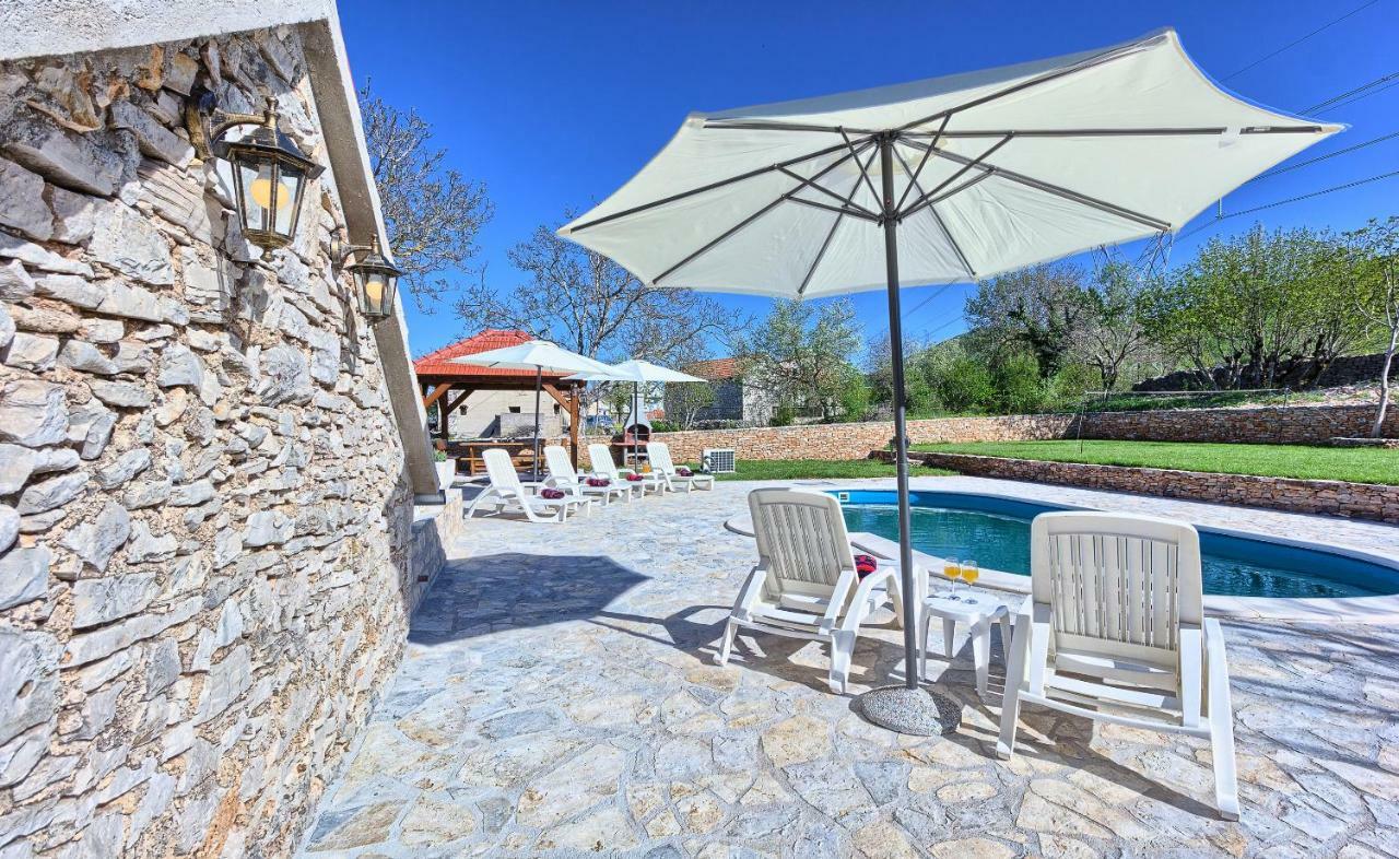 Dalmatia Stone House - Heated Pool Biorine Exterior foto