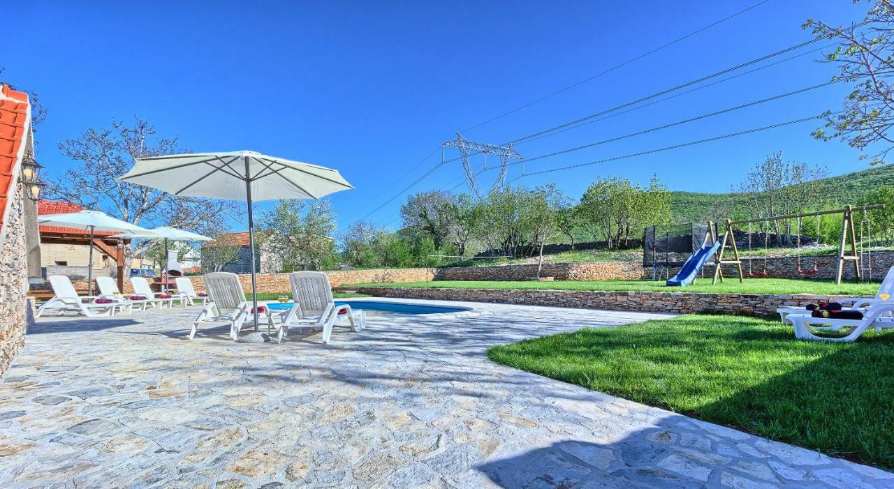 Dalmatia Stone House - Heated Pool Biorine Exterior foto