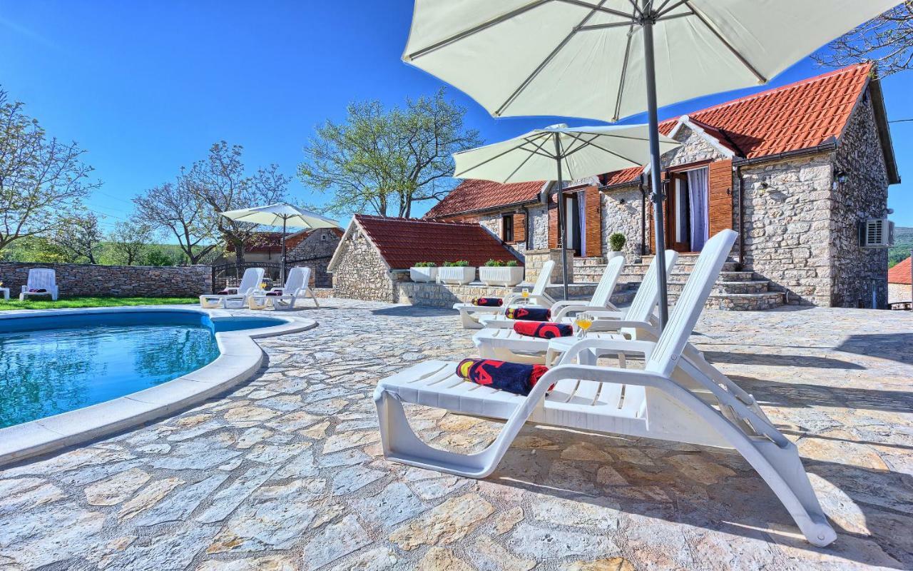 Dalmatia Stone House - Heated Pool Biorine Exterior foto