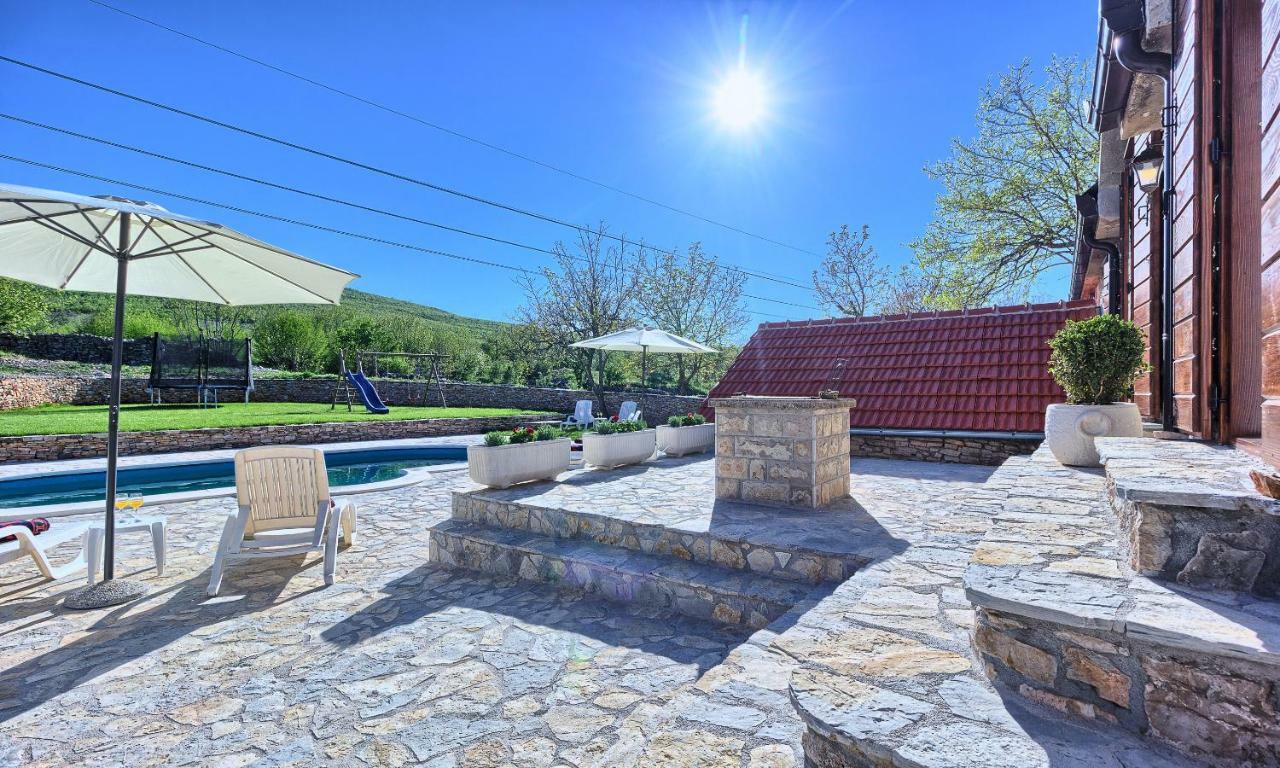 Dalmatia Stone House - Heated Pool Biorine Exterior foto