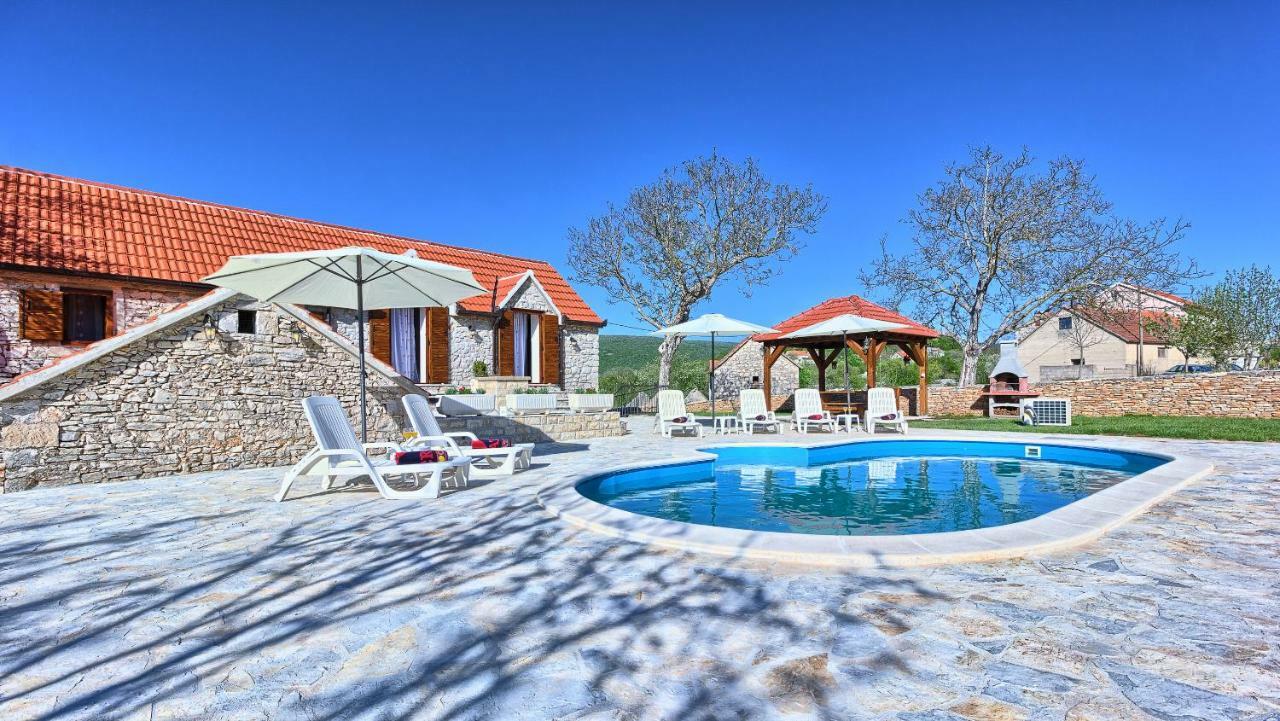 Dalmatia Stone House - Heated Pool Biorine Exterior foto